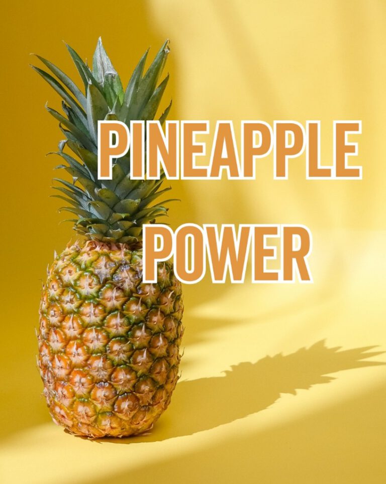 Pineapple Power at Clean Juice